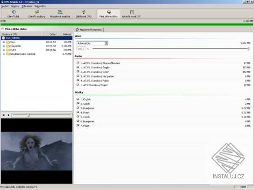 DVD Shrink - čeština