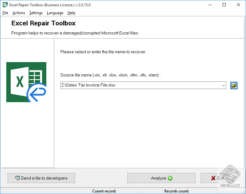 Excel Repair Toolbox
