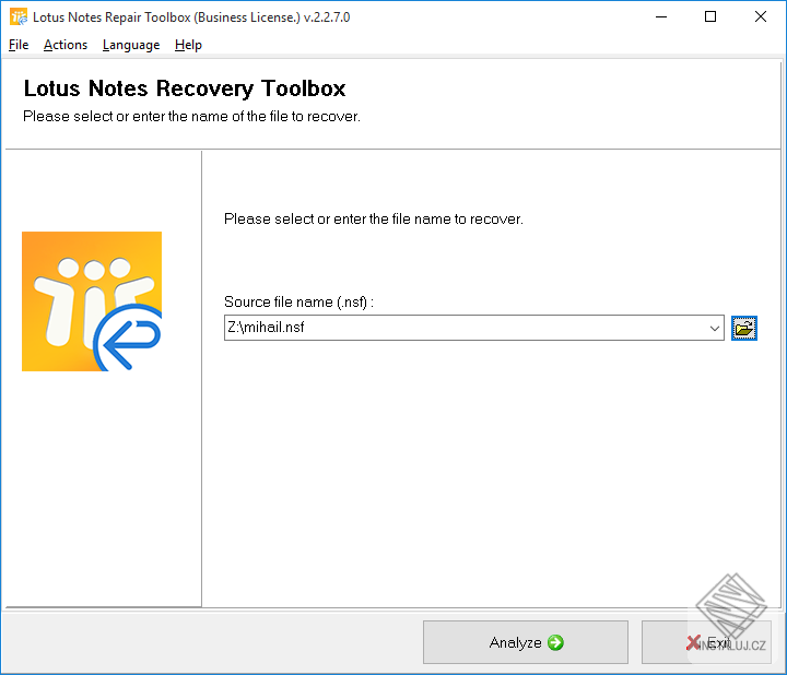 Lotus Notes Repair Toolbox