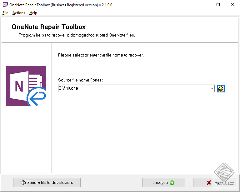 OneNote Repair Toolbox