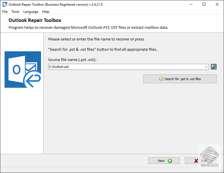 Outlook Repair Toolbox
