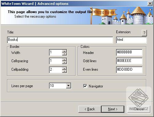 DBF to HTML Converter