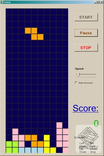 Simple Tetris