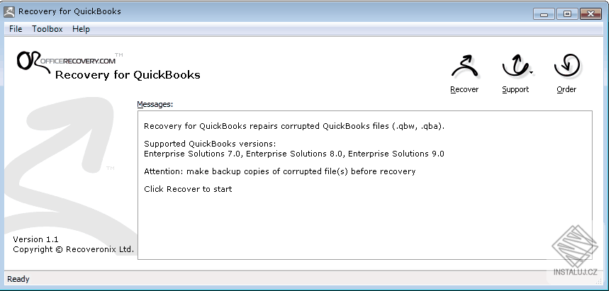 Recovery for QuickBooks