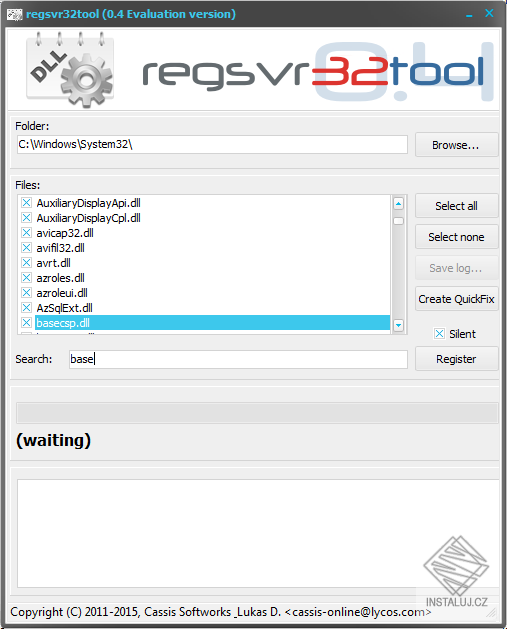 Regsvr32tool