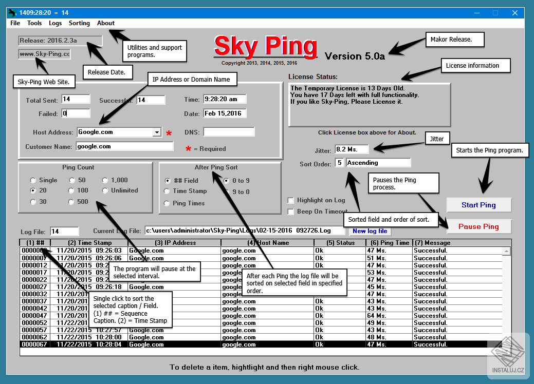 Sky-Ping