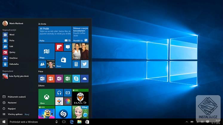 Windows 10 Home 64-bit CZ
