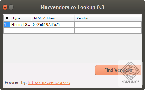 Macvendors.co Lookup