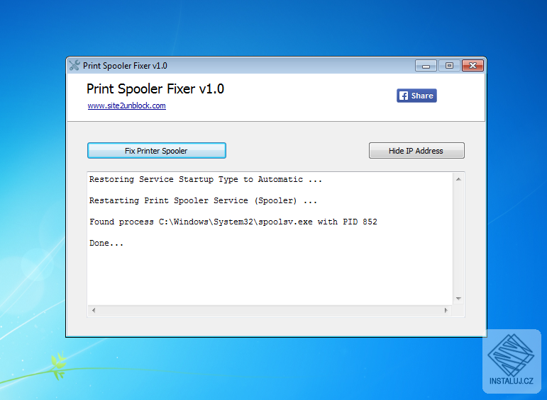 Print Spooler Fixer