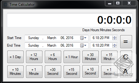 Time Calculator