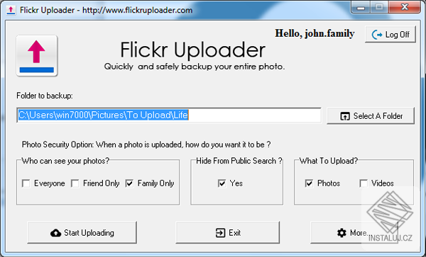 FlickrUploader