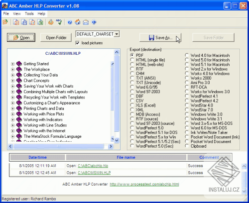 ABC Amber HLP Converter