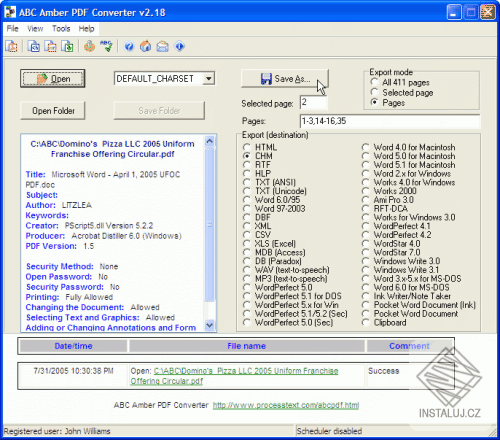 ABC Amber PDF Converter