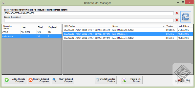 Remote MSI Manager