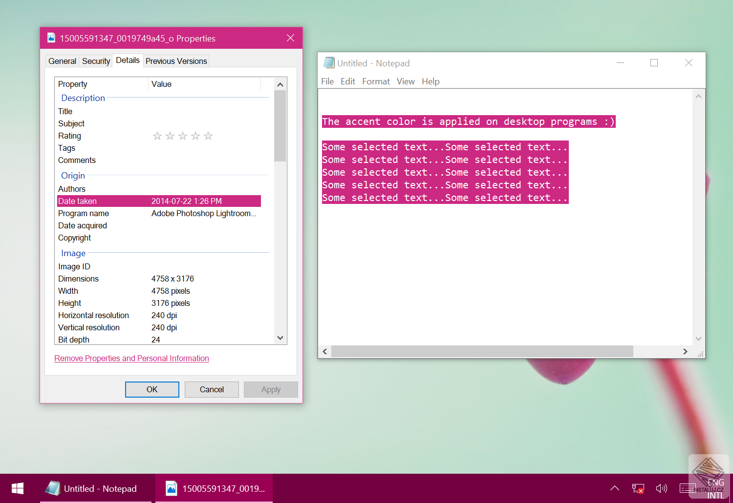 Accent Color Synchronizer