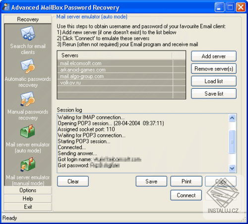 Advanced Mailbox Password Recovery