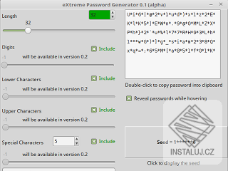 eXtreme Password Generator
