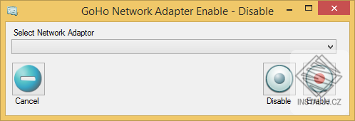 GoHo Network Adapter Enable - Disable