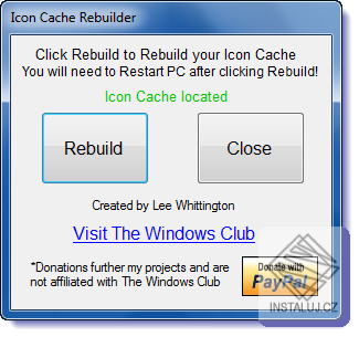 Icon Cache Rebuilder