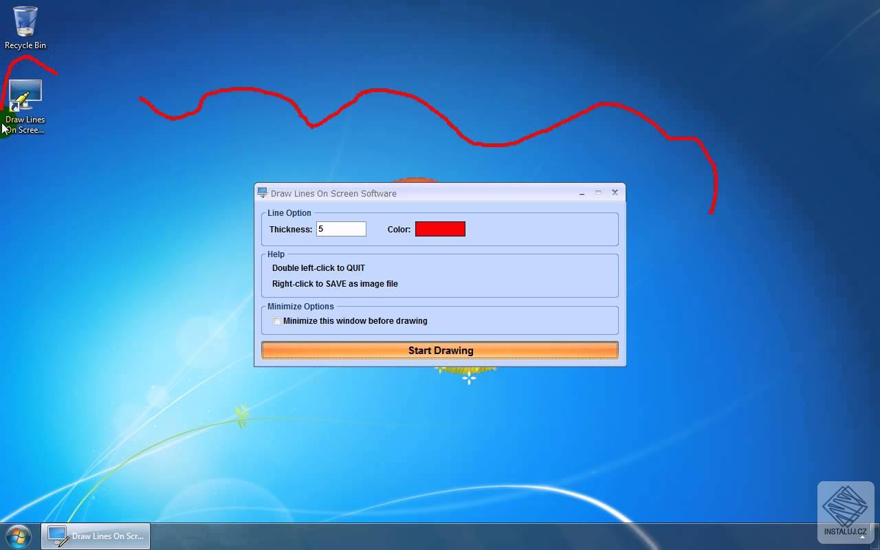 Draw Lines On Screen Software