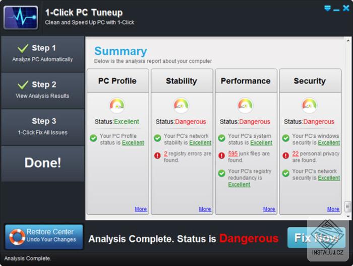 1-Click PC Tuneup