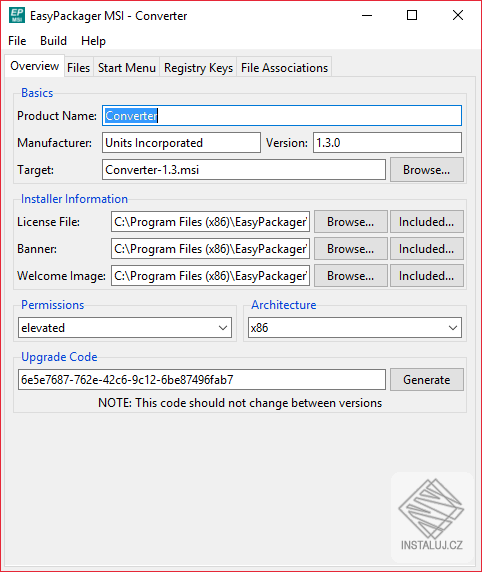EasyPackager MSI