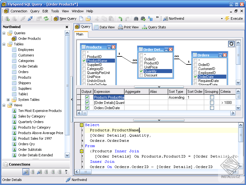 FlySpeed SQL Query
