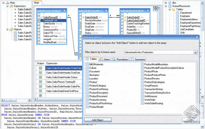 Active Query Builder Component