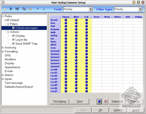 Kiwi Syslog Daemon