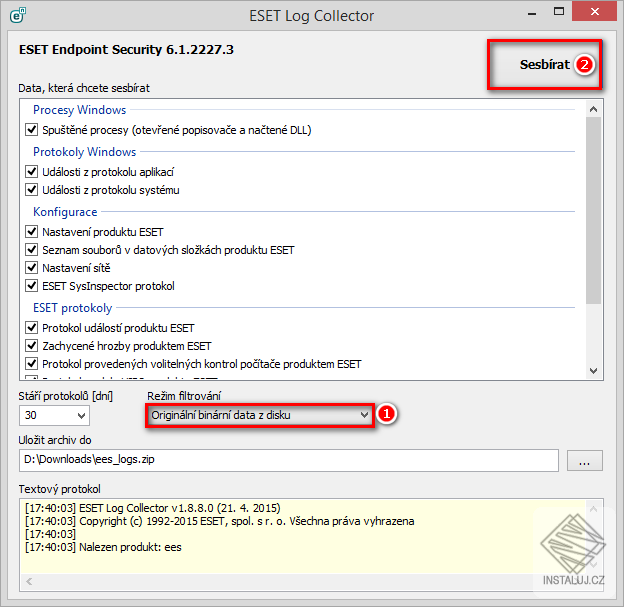 ESET Log Collector