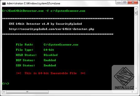 EXE 64bit Detector