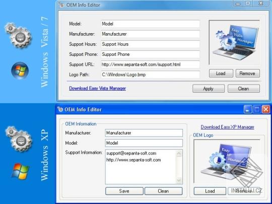OEM Info Editor