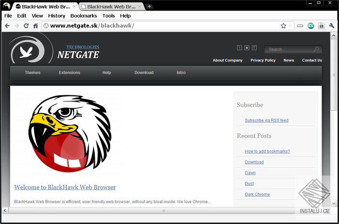 BlackHawk Web Browser