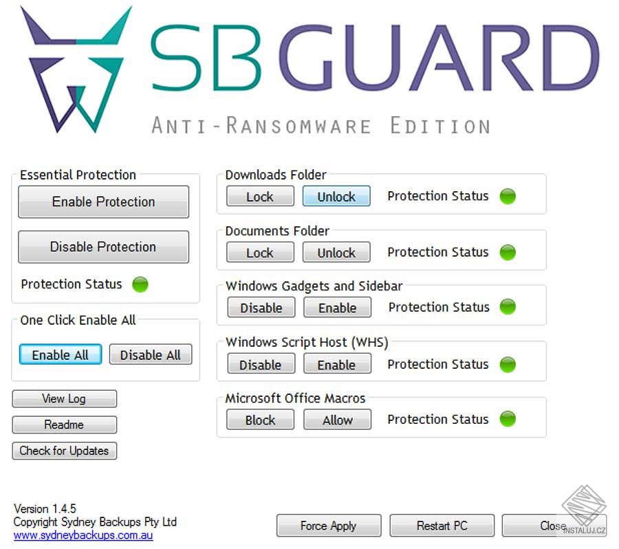 SBGuard Anti-Ransomware