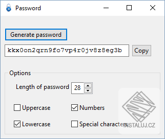 Pascal Password Generator