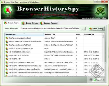 Browser History Spy