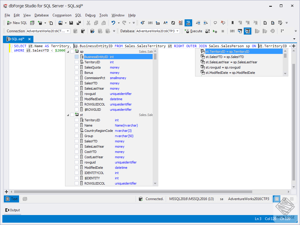 dbForge Studio for SQL Server