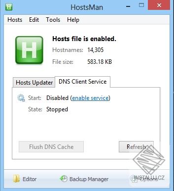 Hosts File Editor