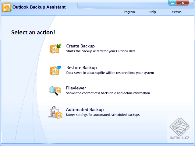 Outlook Backup Assistant