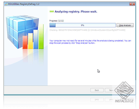 WinUtilities Free Registry Defrag