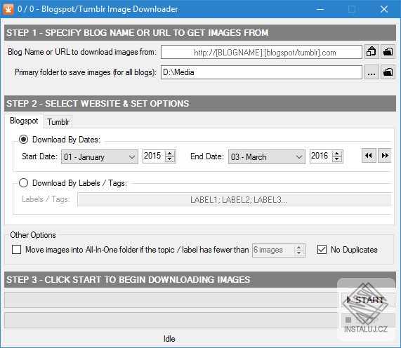 Blogspot Image Downloader