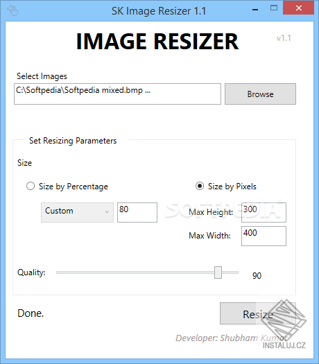 SK Image Resizer