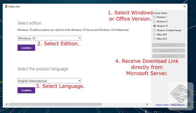 Microsoft Windows and Office ISO Download Tool