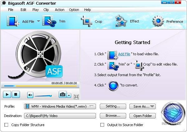 Bigasoft ASF Converter