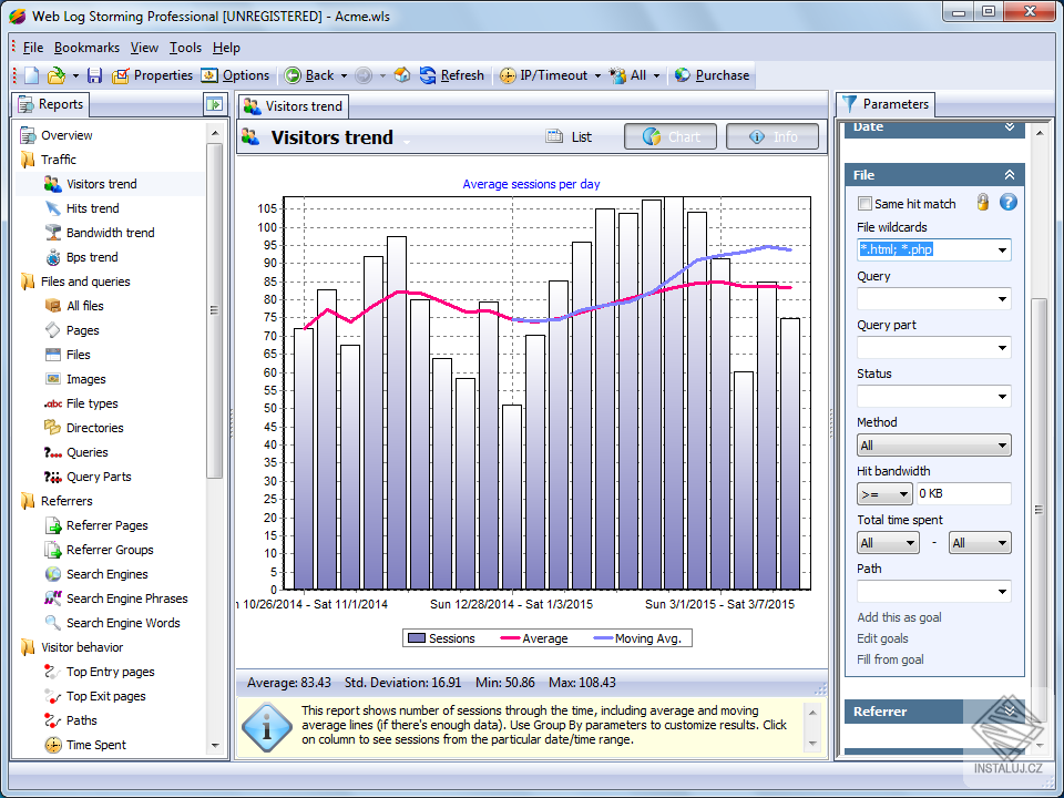 Web Log Storming