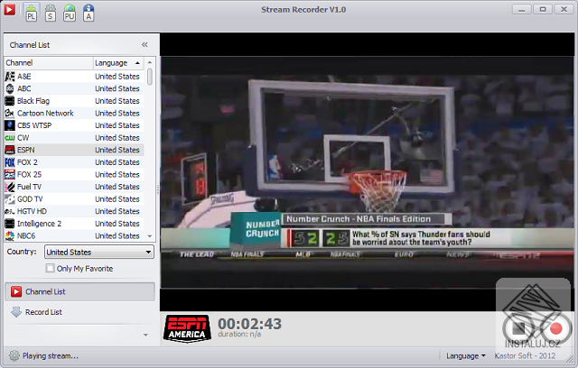 Free Stream Recorder