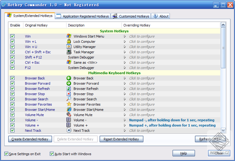 Hotkey Commander