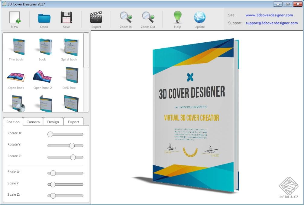 3D Cover Designer