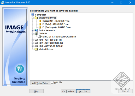 TeraByte Image for Windows