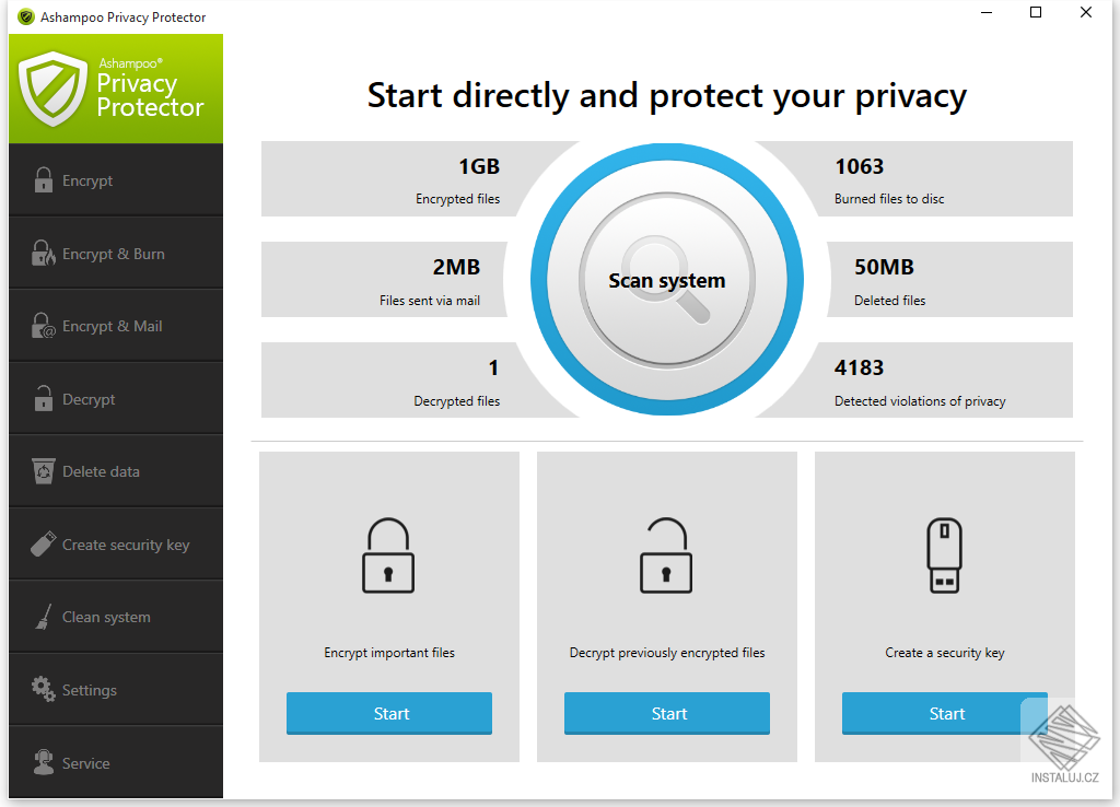 Ashampoo Privacy Protector